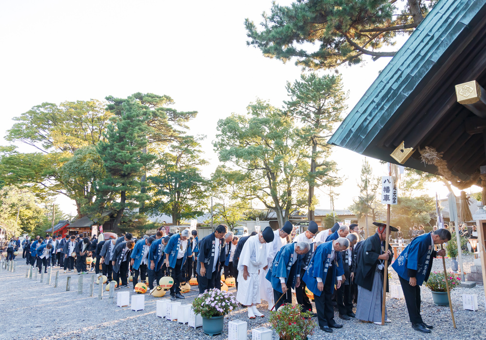 中秋の名月祭・渡御祭事