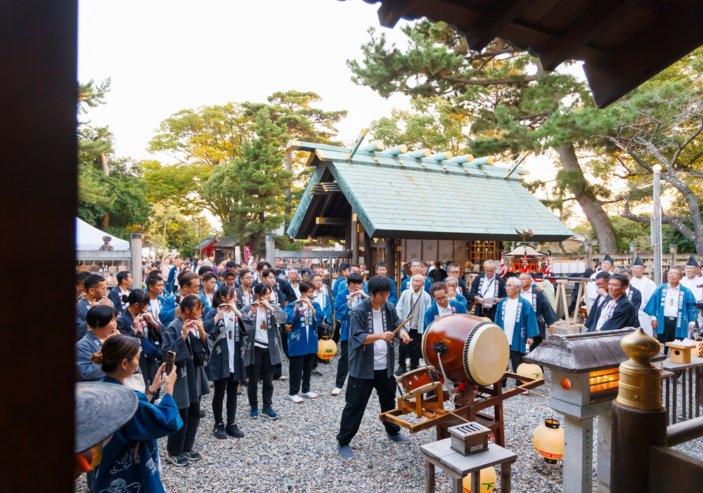 中秋の名月祭・渡御祭事