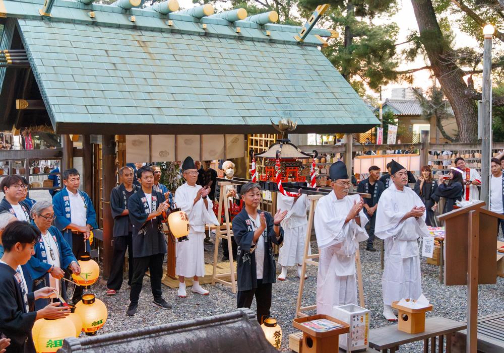 中秋の名月祭・渡御祭事