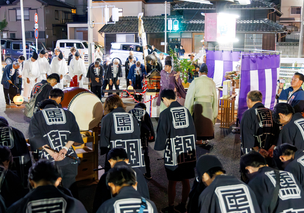 中秋の名月祭・渡御祭事