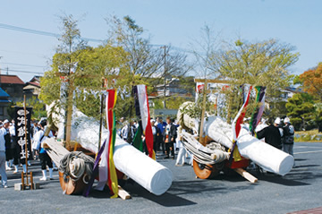 御遷宮の様子