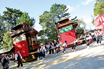 御遷宮の様子